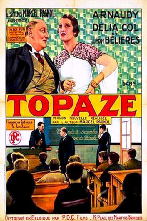 Topaze (1936) poster