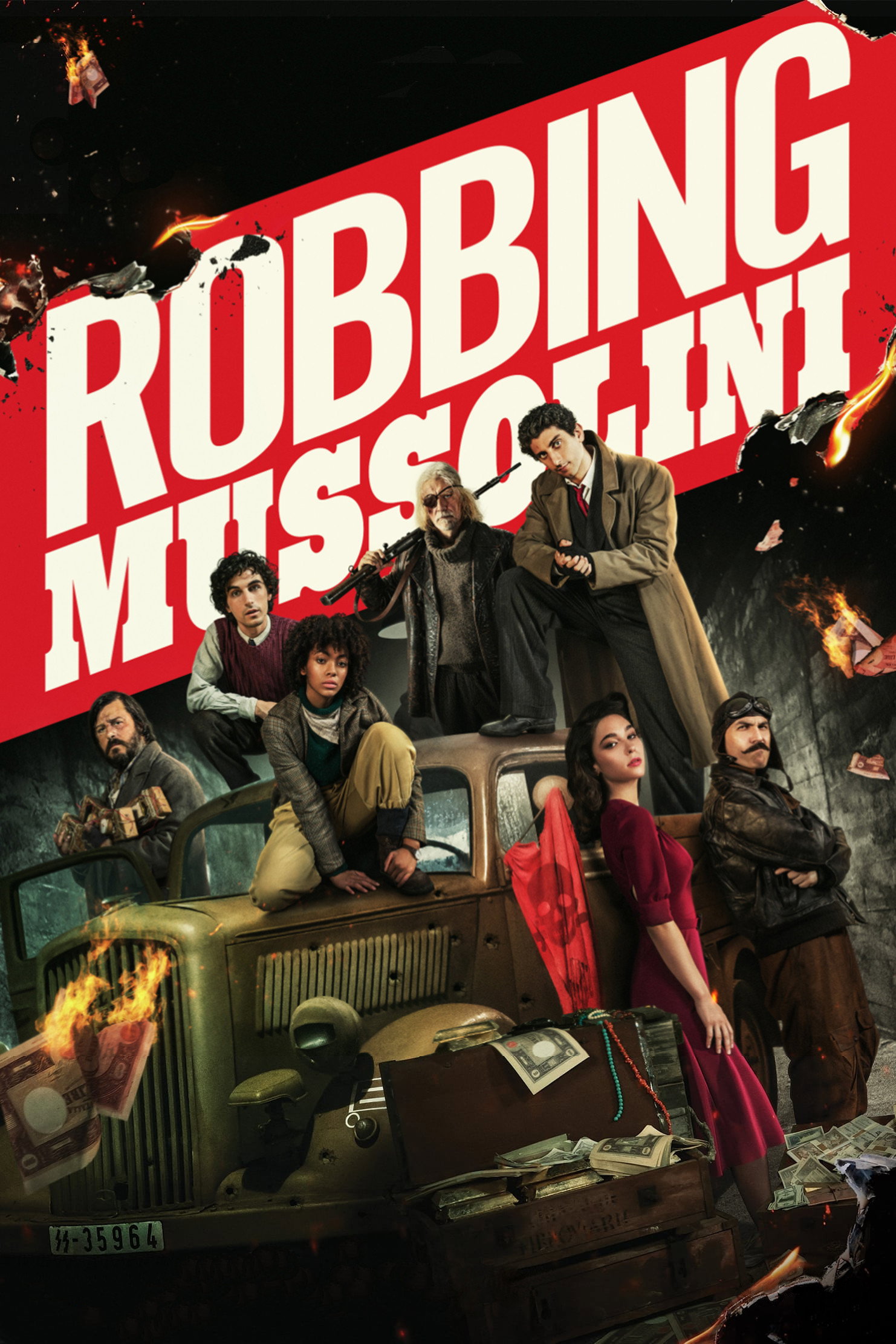 Robbing Mussolini (2022) poster