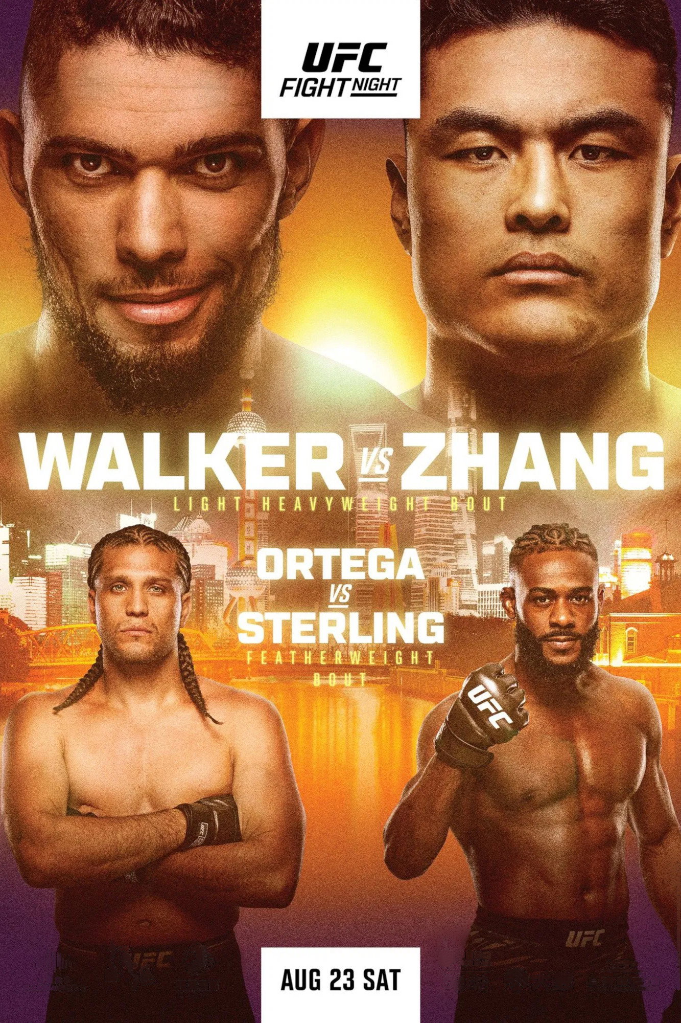 UFC Fight Night 257: Walker vs. Zhang (2025) poster