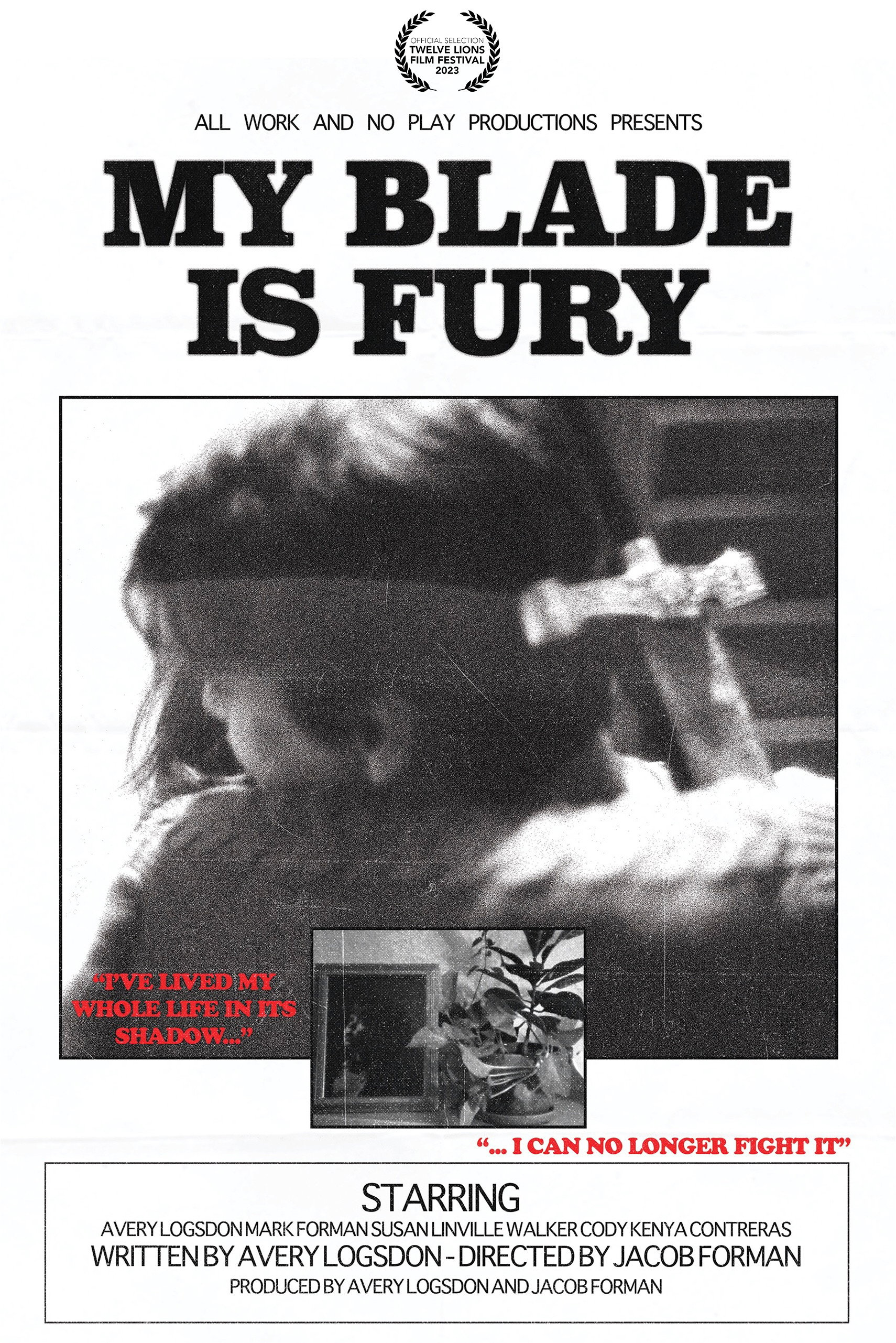 My Blade is Fury (2023) poster