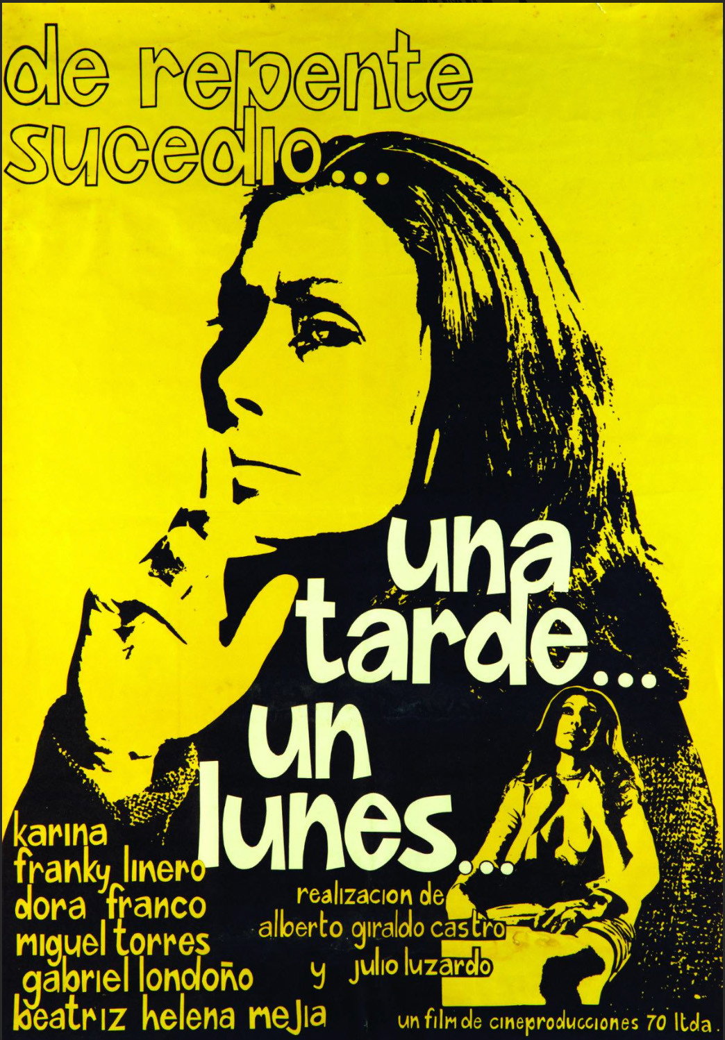 Una tarde un lunes (1971) poster