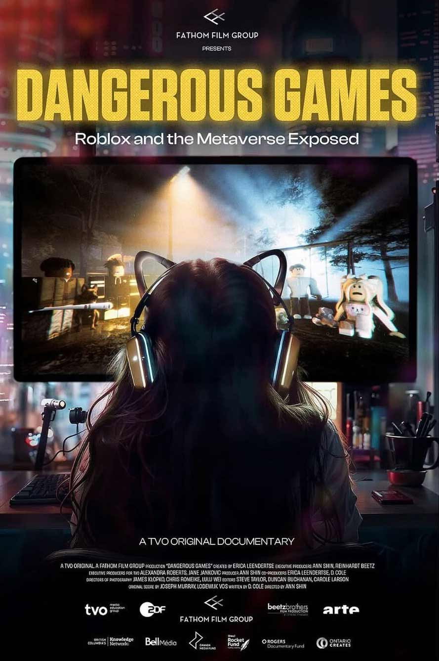 Dangerous Games: Roblox and the Metaverse Exposed (2025) poster