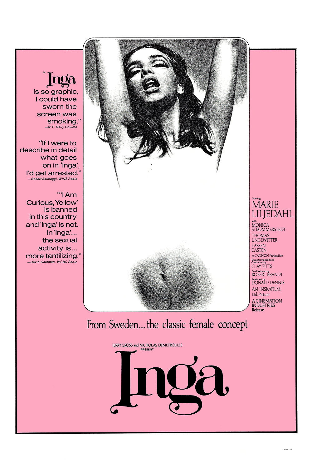 Inga (1968) poster