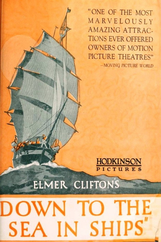 Down to the Sea in Ships (1922) poster