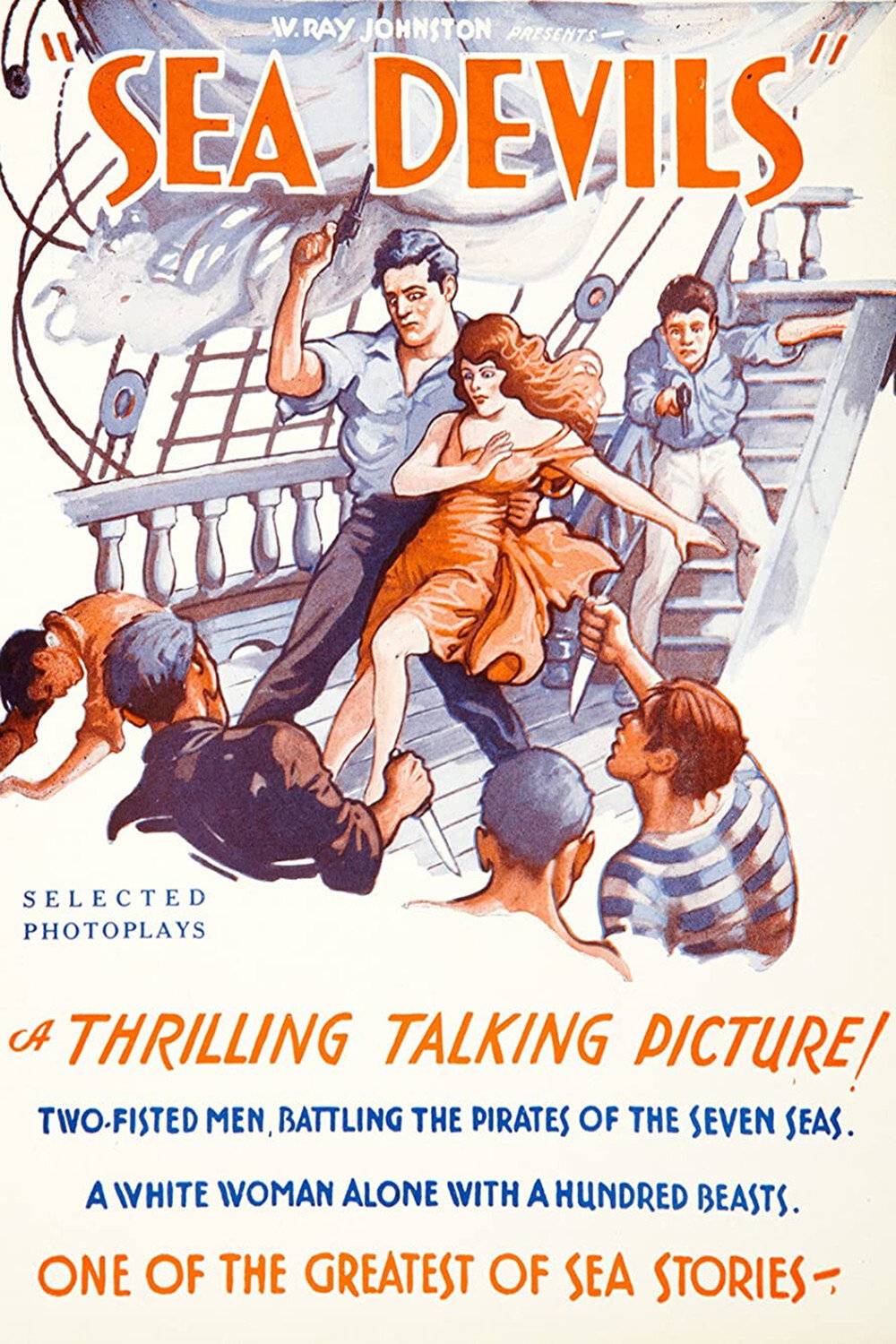 Sea Devils (1931) poster