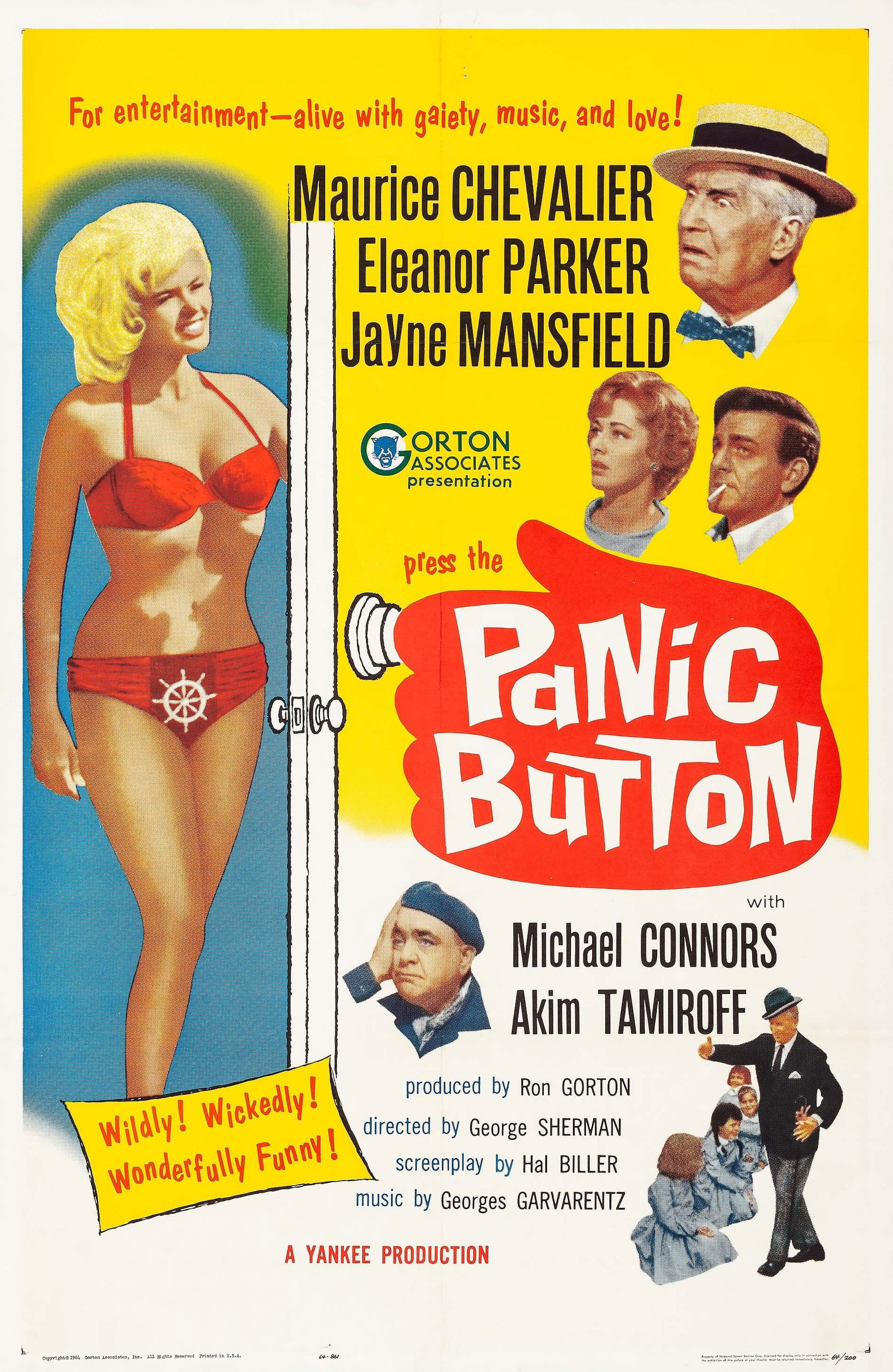 Panic Button (1964) poster