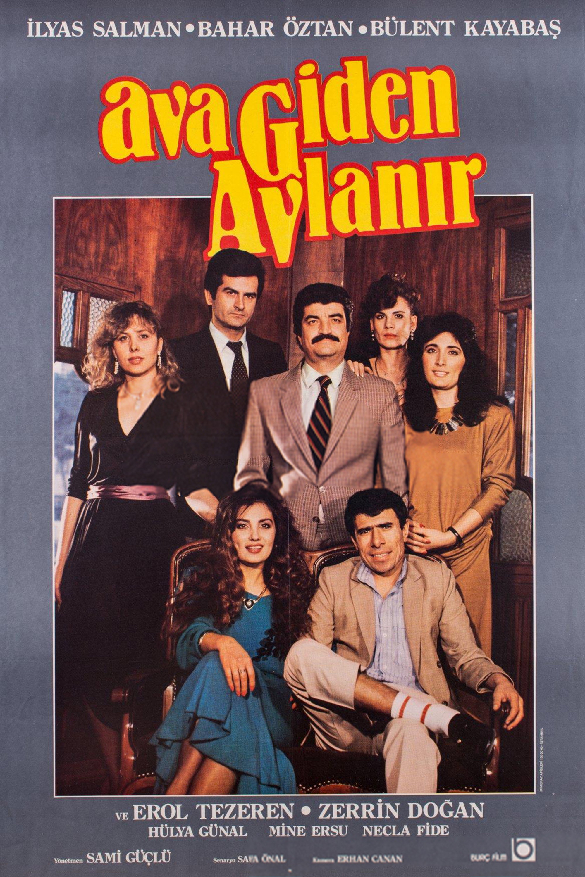 Ava Giden Avlanır (1986) poster