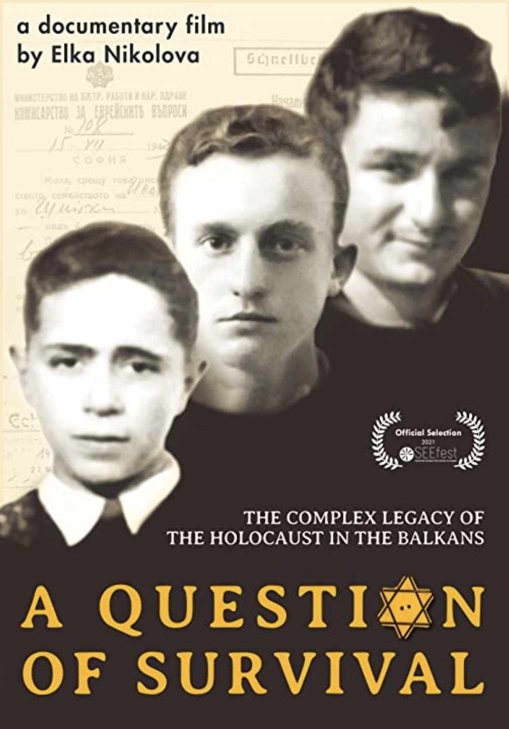 A Question of Survival (2021) poster