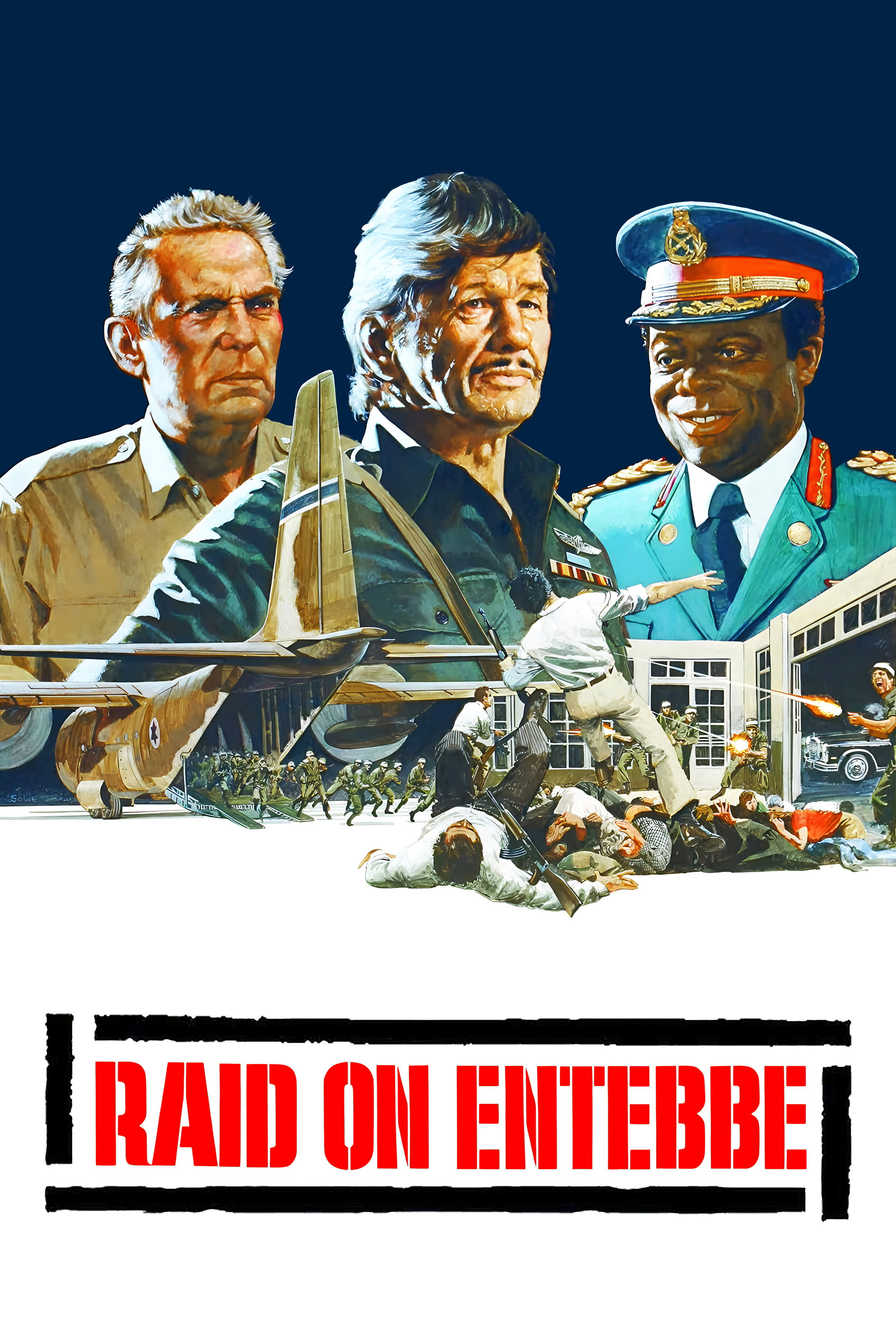 Raid on Entebbe (1976) poster
