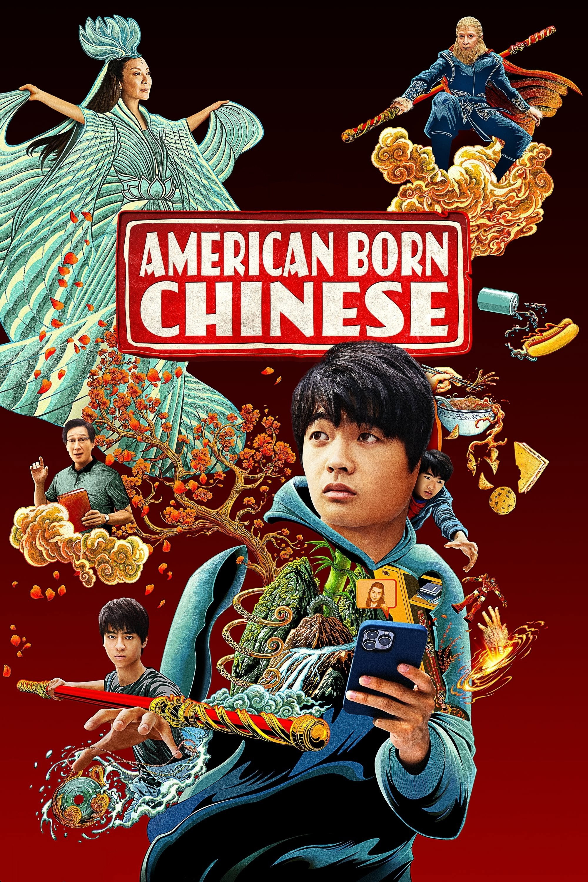 American Born Chinese (2023) poster
