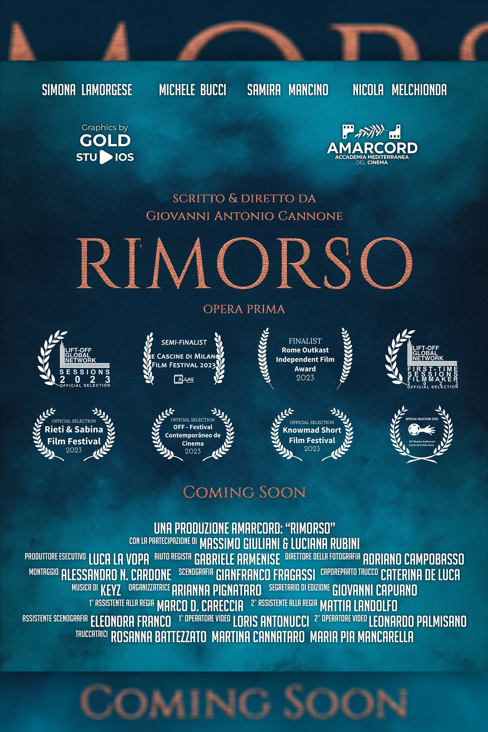 Rimorso (2026) poster