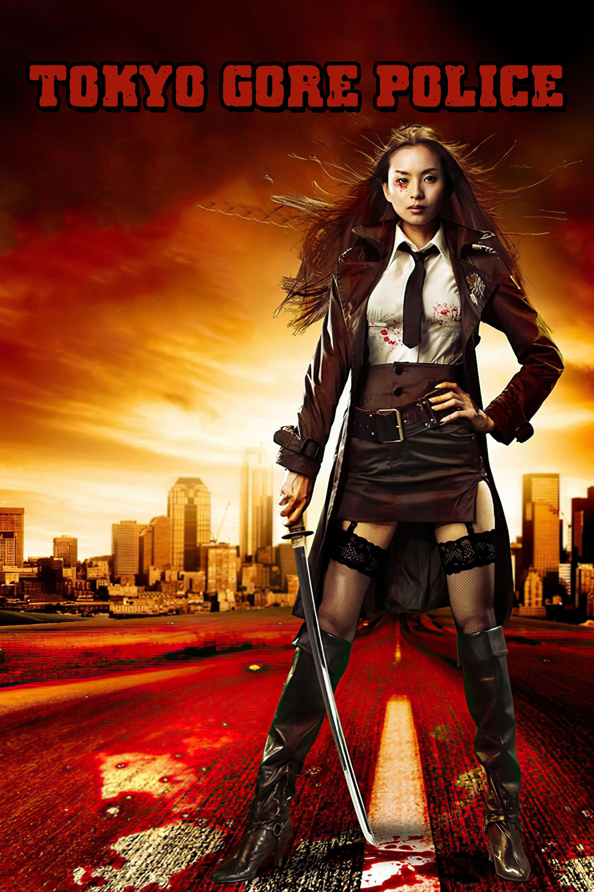 Tokyo Gore Police (2008) poster