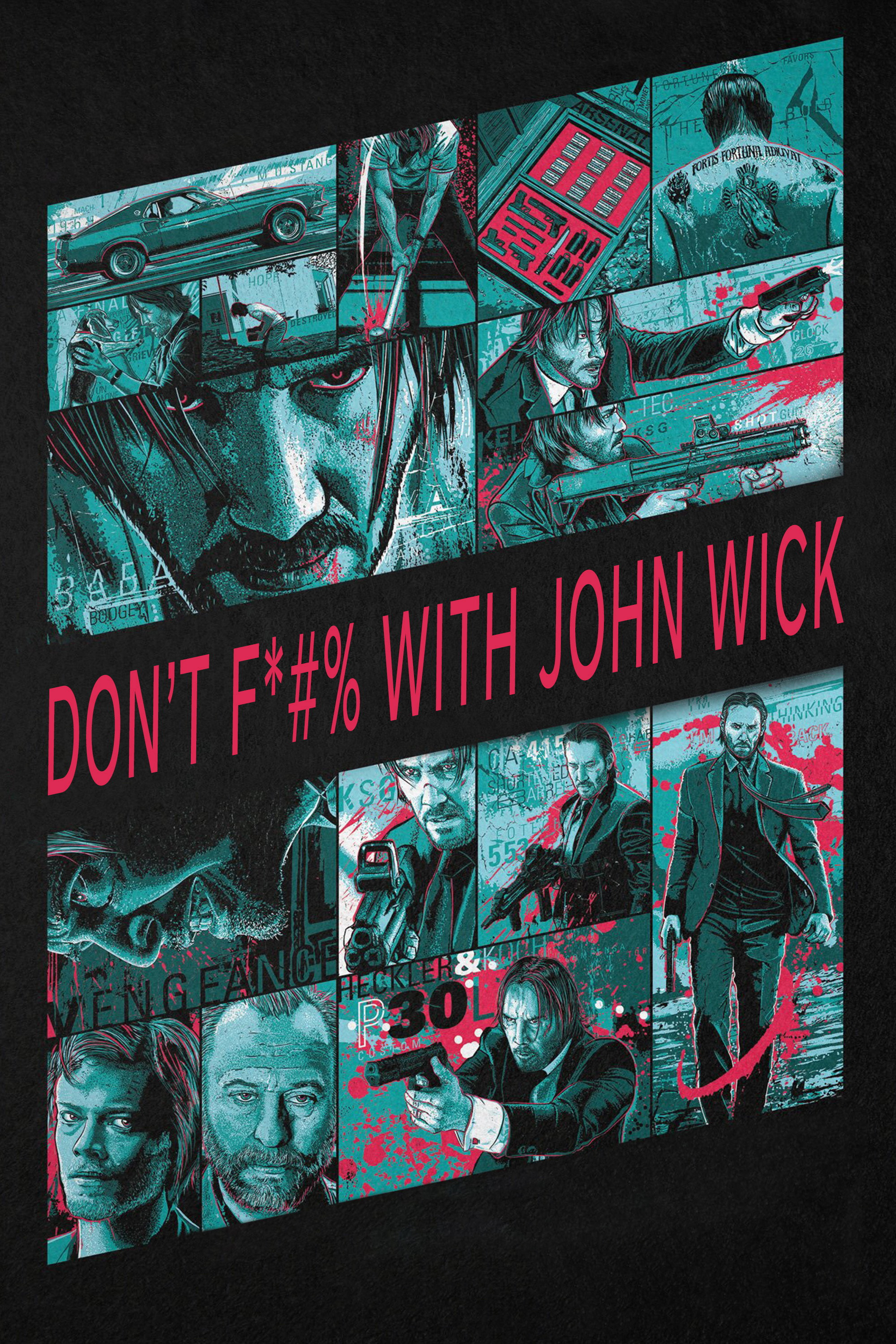 Don't F*#% With John Wick (2015) poster
