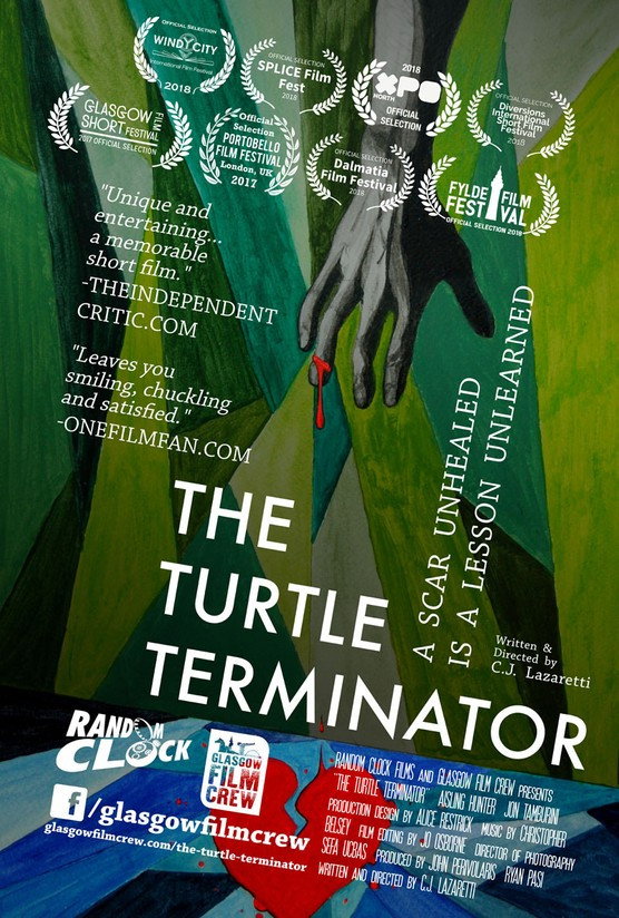 The Turtle Terminator (2017) poster