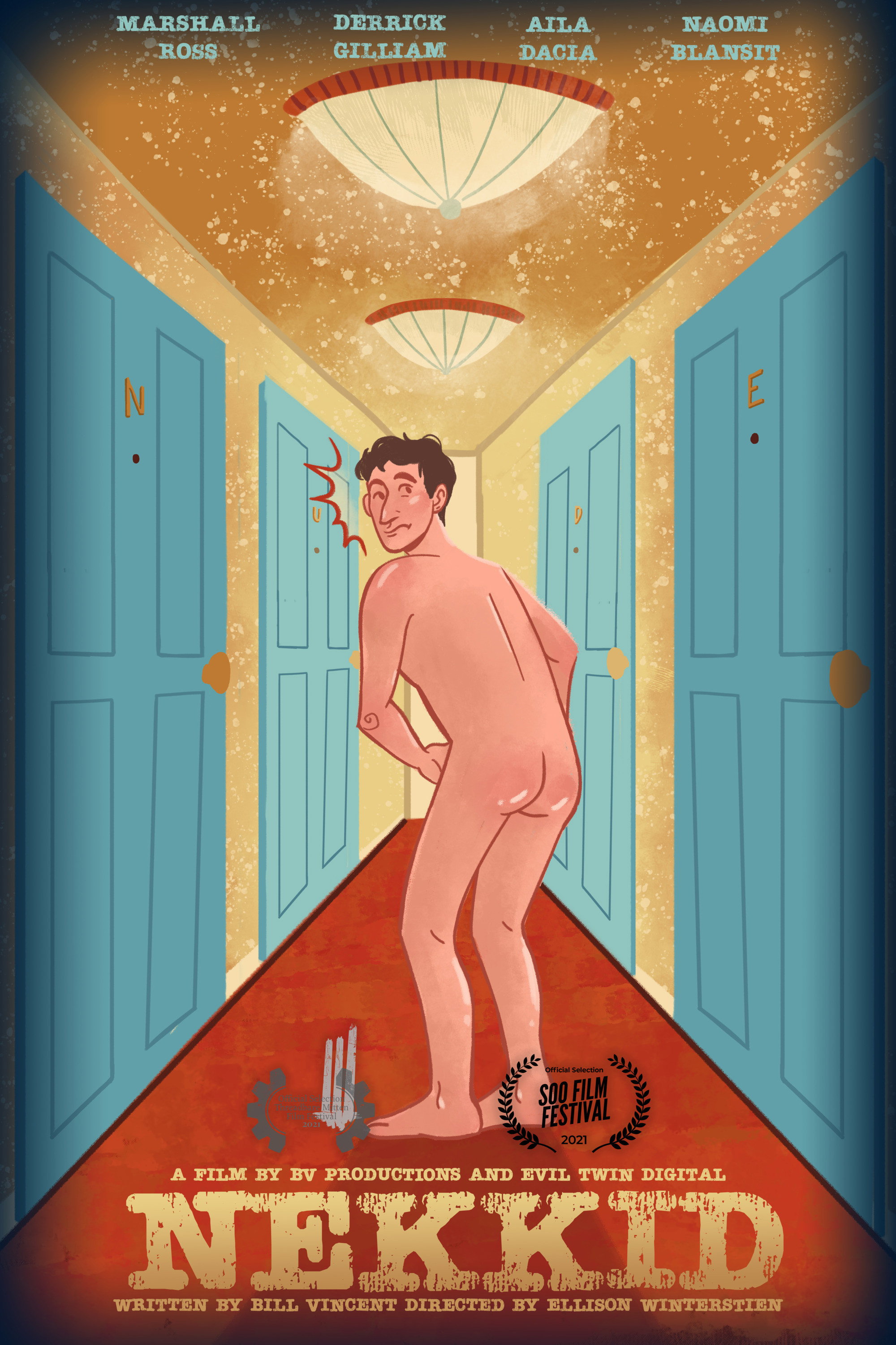 Nekkid (2021) poster