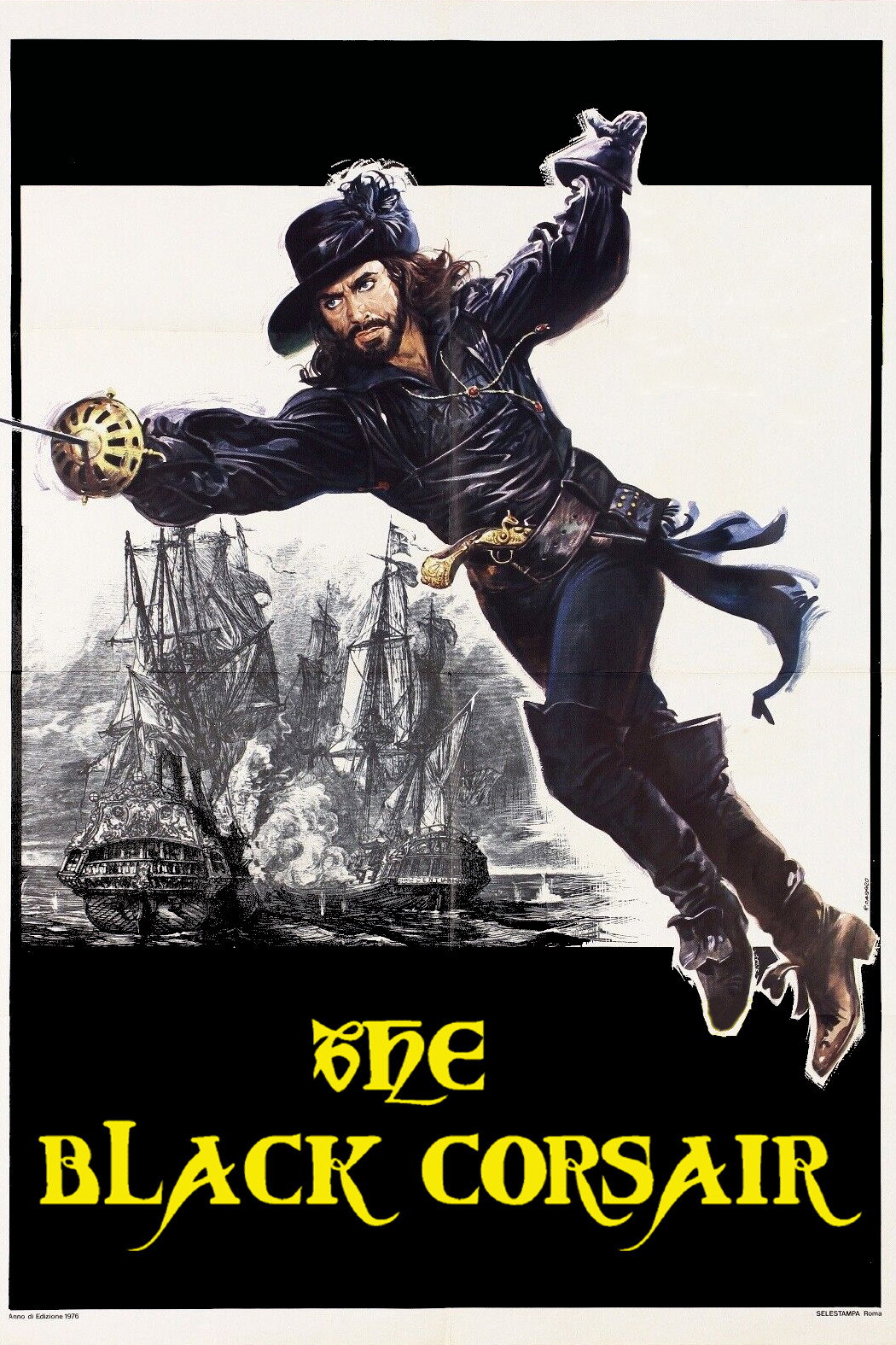 The Black Corsair (1976) poster