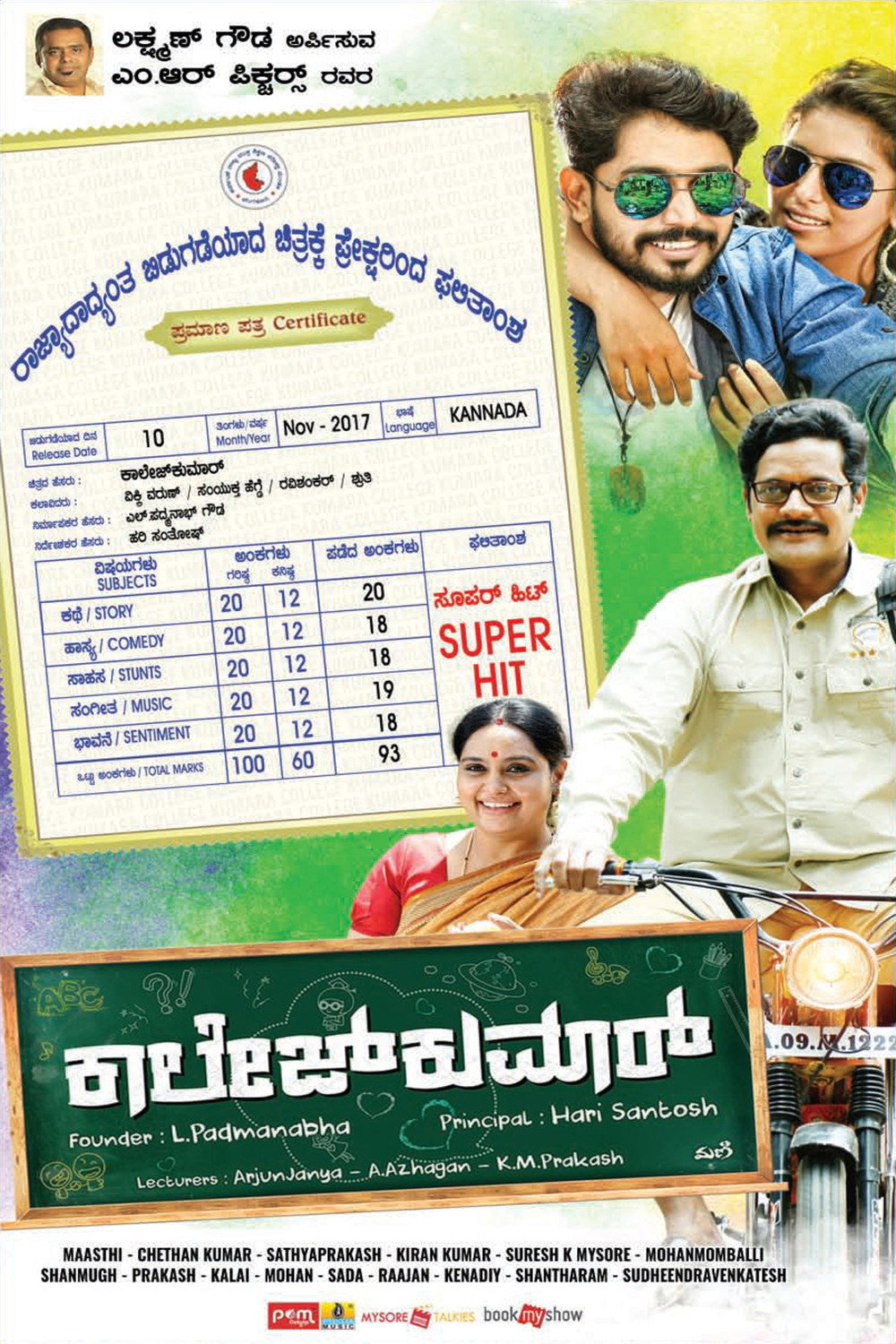 College Kumar (2017) poster