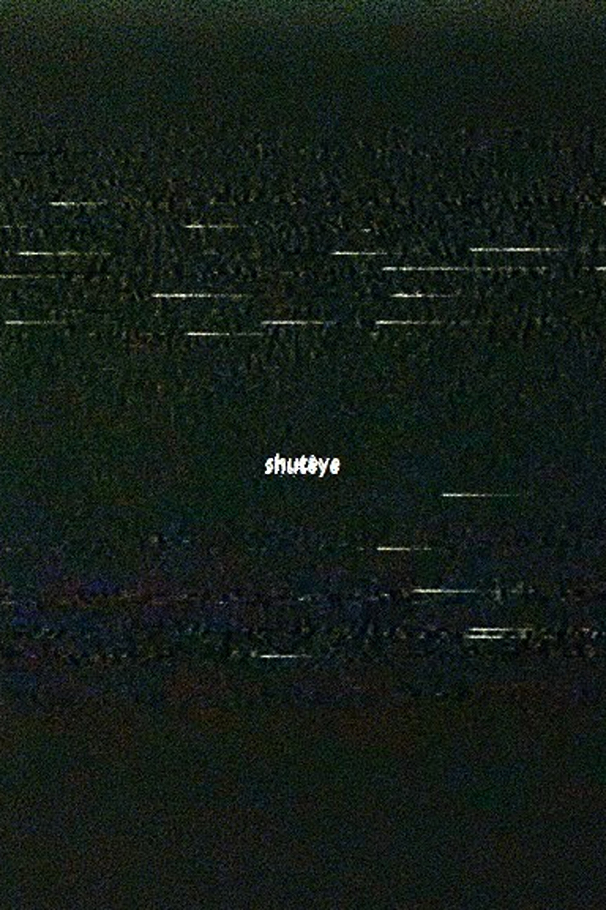 shuteye (2027) poster