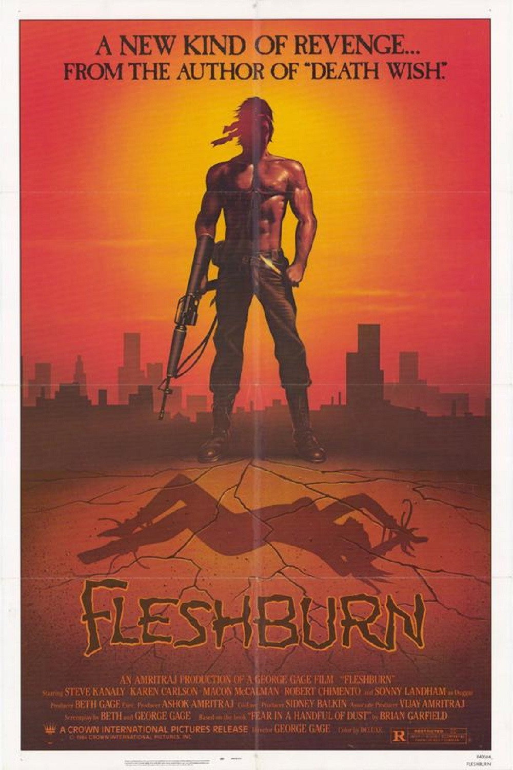 Fleshburn (1984) poster