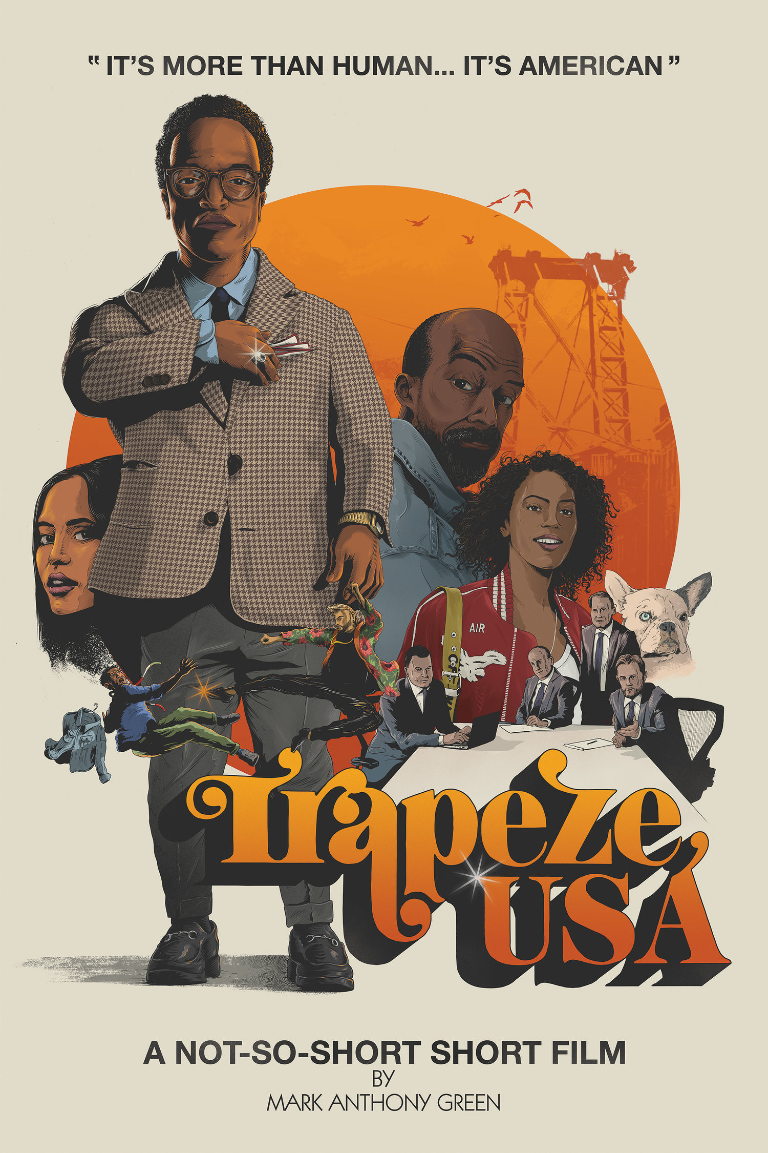 Trapeze, U.S.A. (2017) poster