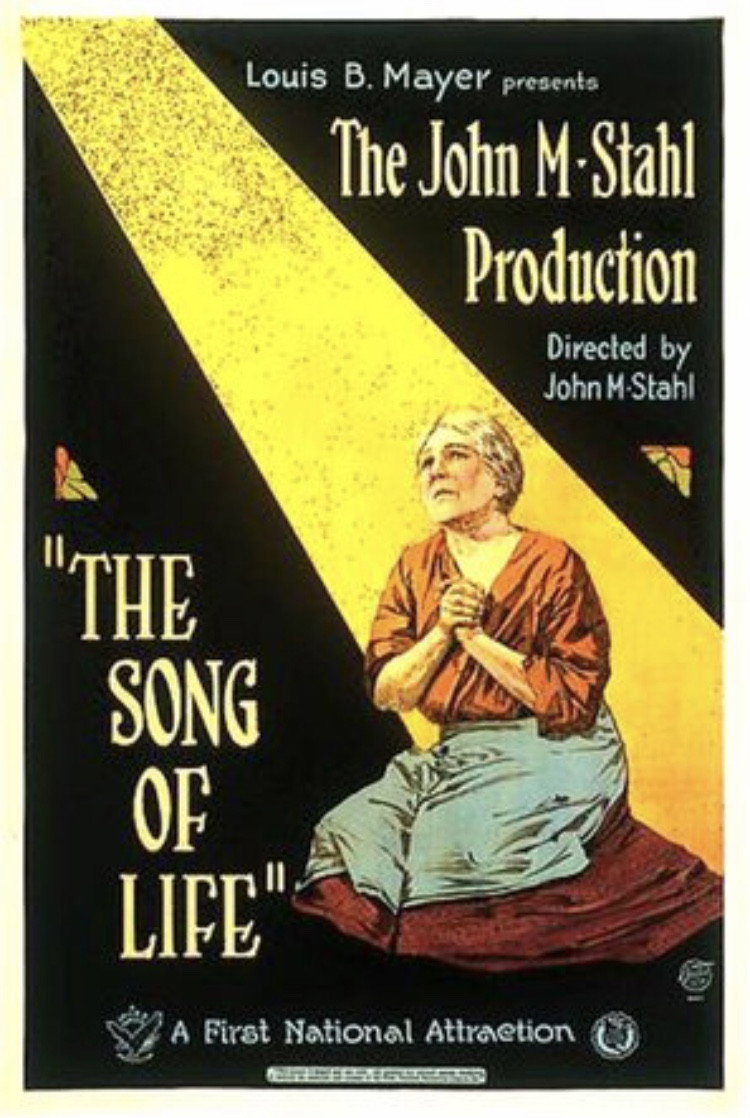 The Song of Life (1922) poster