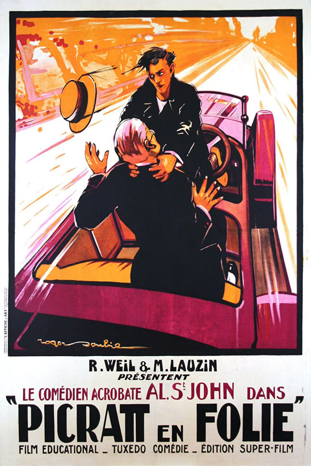 His First Car (1924) poster