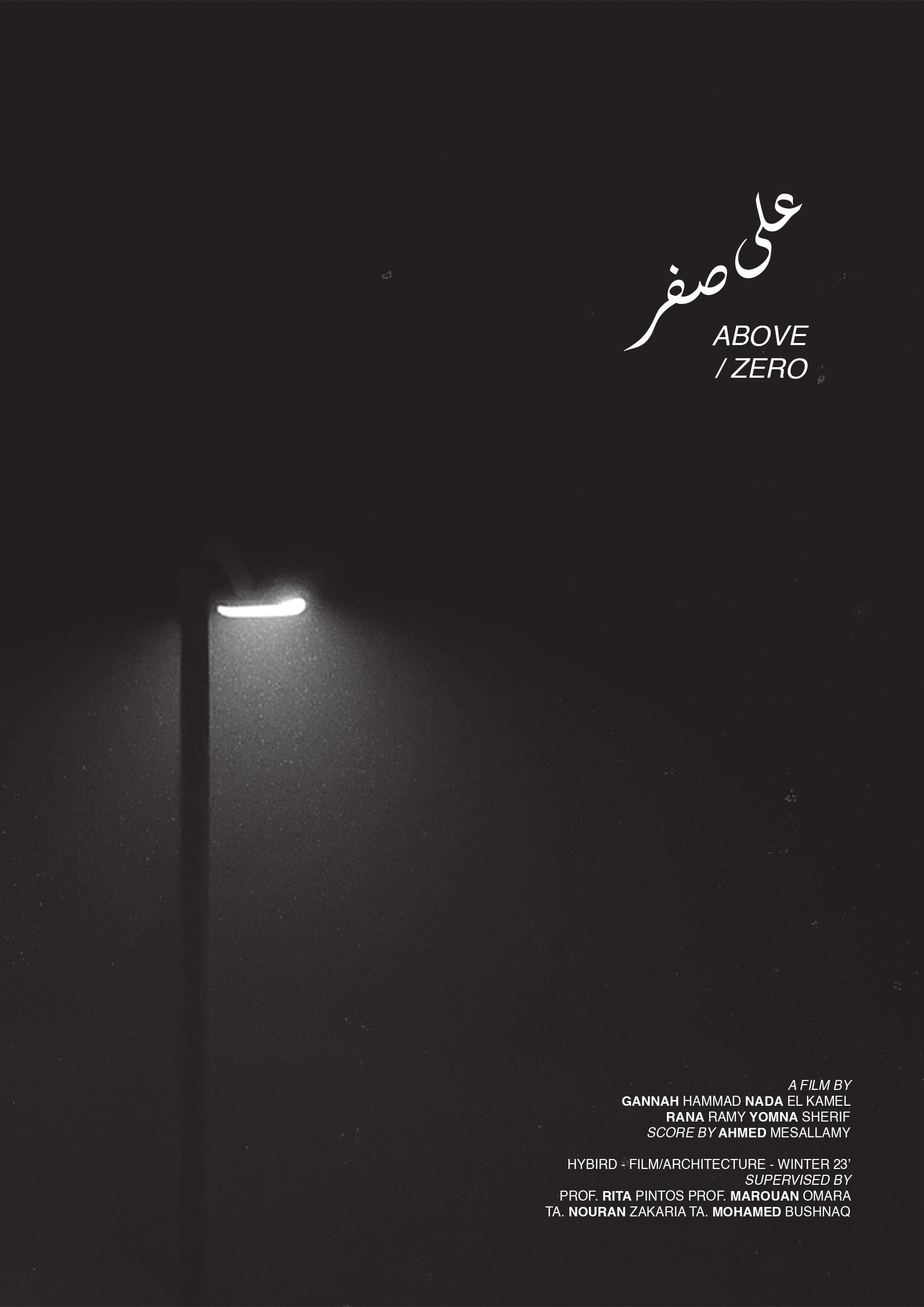ABOVE/ZERO (2026) poster