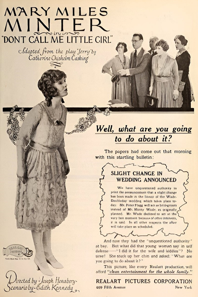 Don't Call Me Little Girl (1921) poster