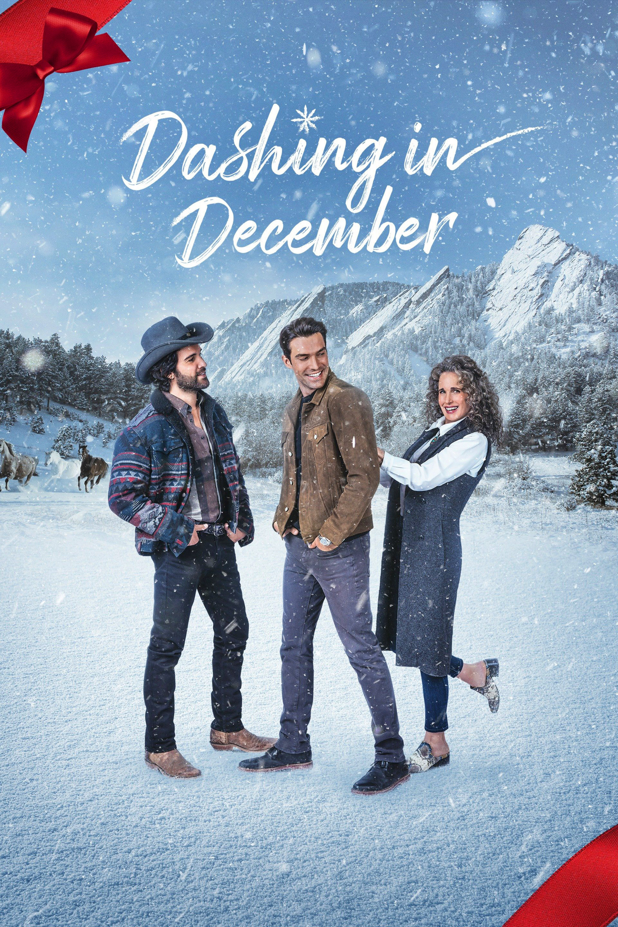 Dashing in December (2020) poster