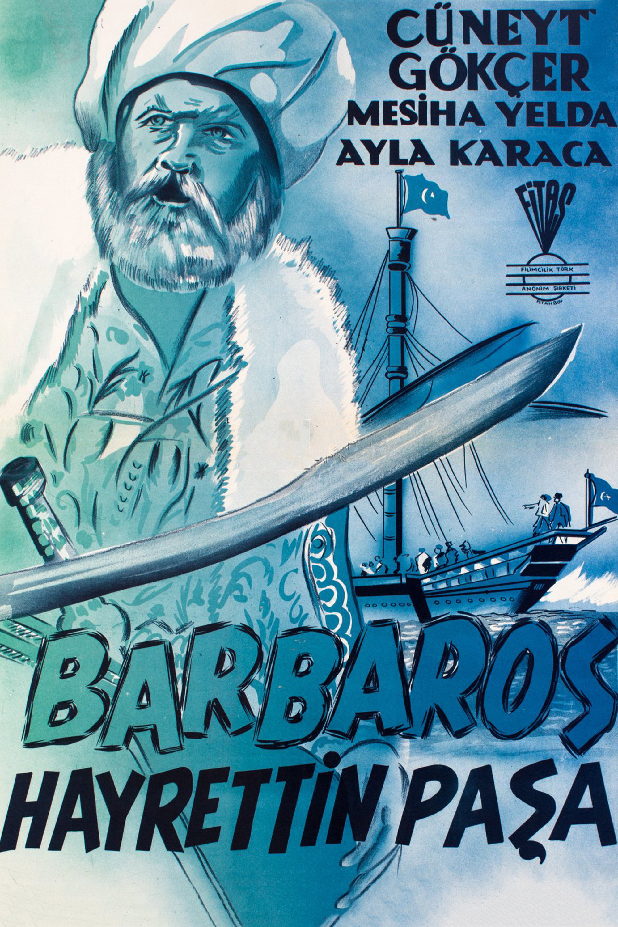 Barbaros Hayrettin Paşa (1951) poster