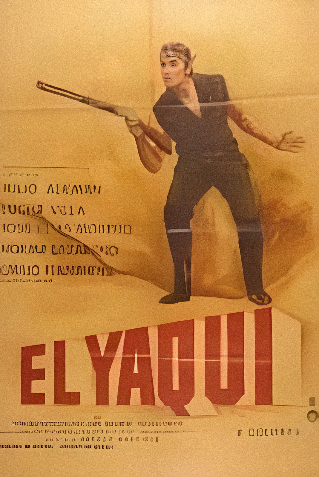 Yaqui (1969) poster