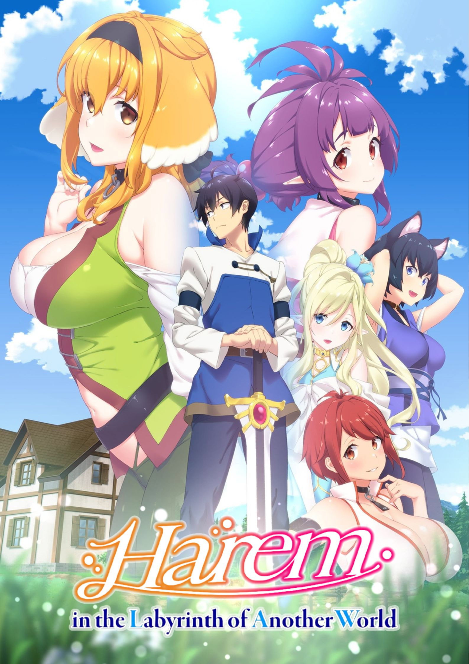 Harem in the Labyrinth of Another World (2022) poster