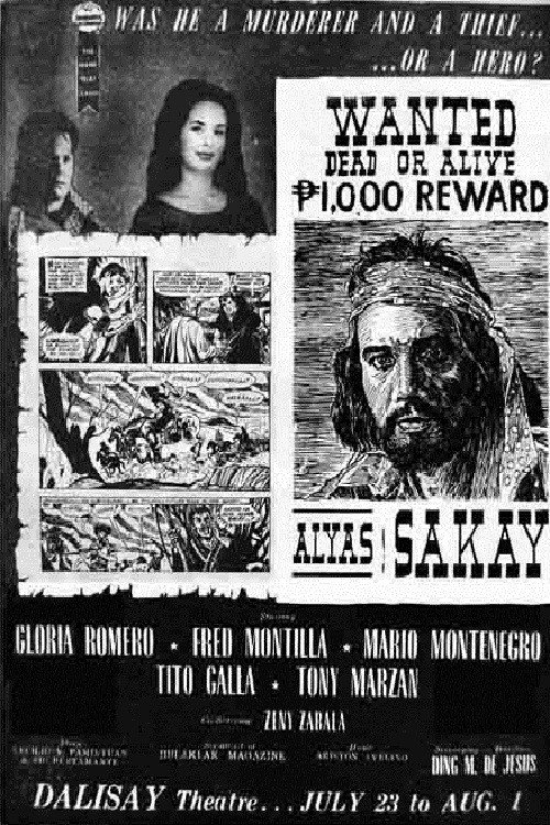 Alyas Sakay (1961) poster