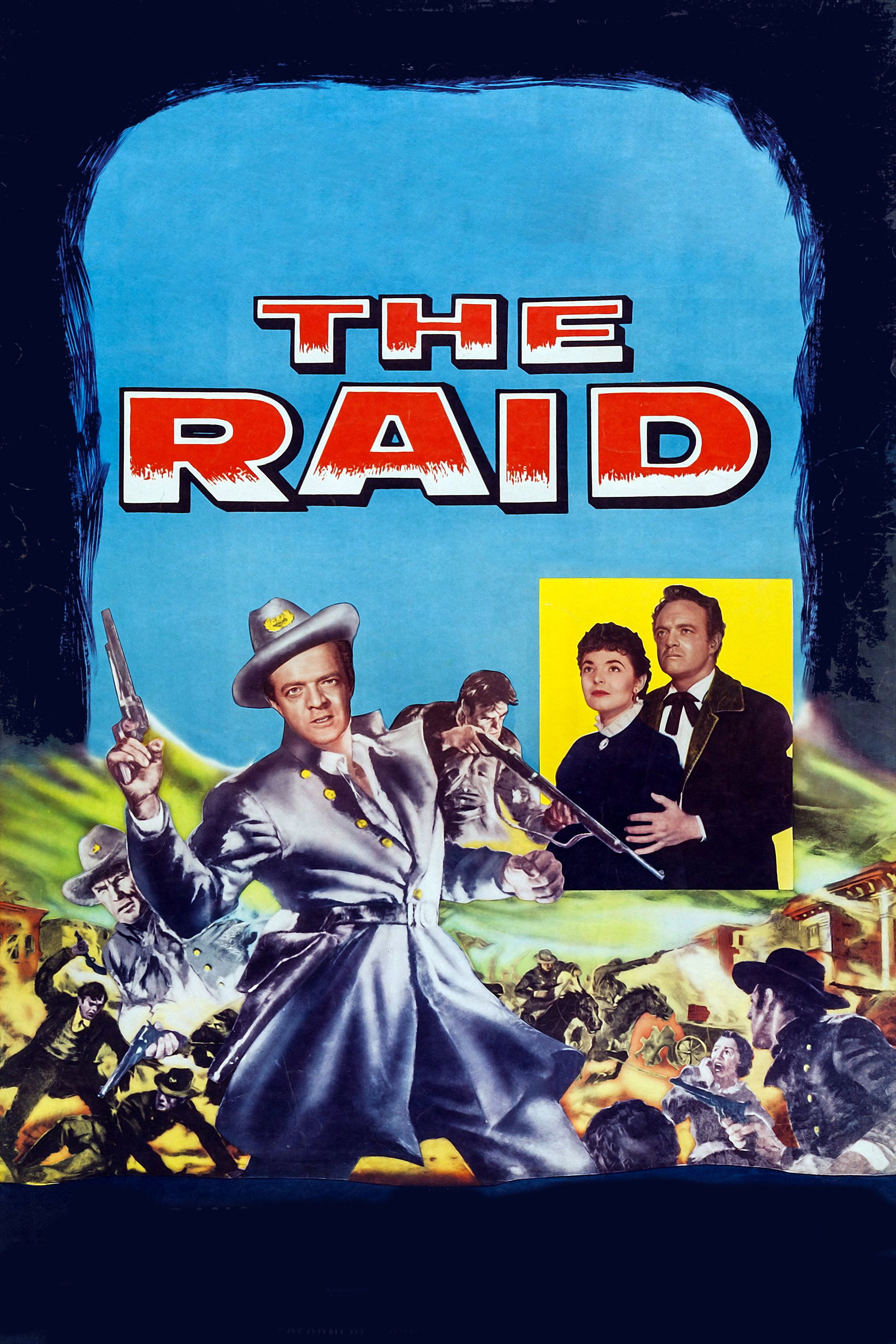 The Raid (1954) poster