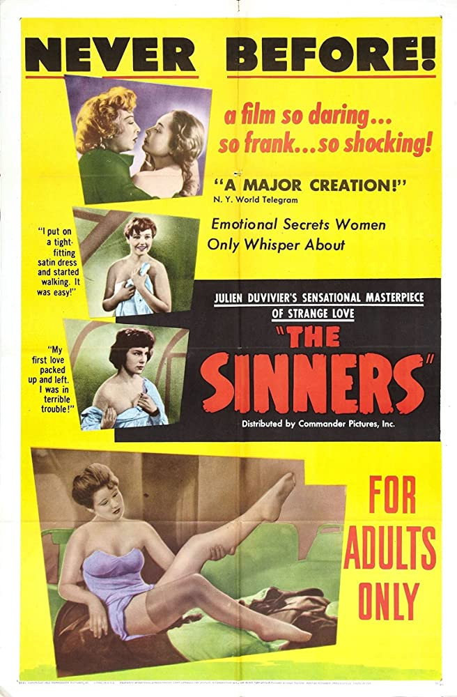 The Sinners (1949) poster