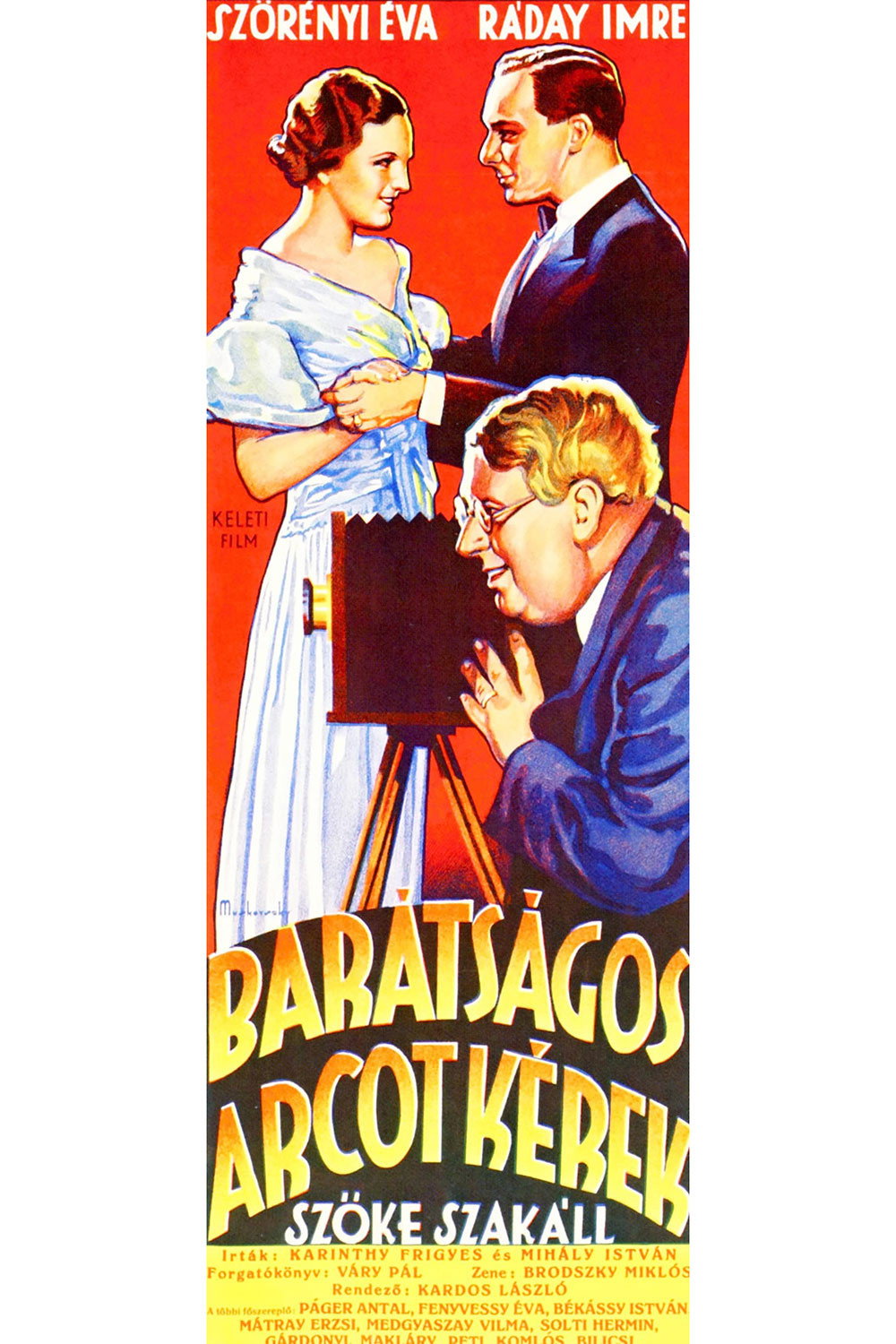 Barátságos arcot kérek (1935) poster