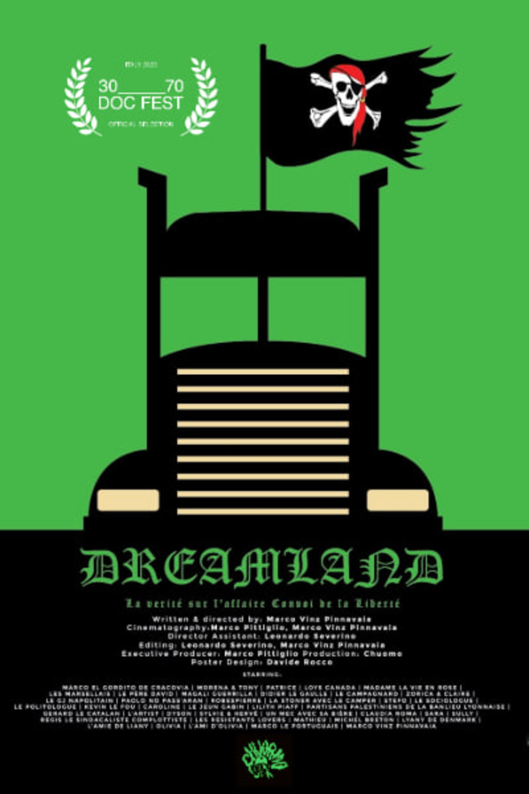 Dreamland - The truth about the "Freedom Convoy" affair (2022) poster