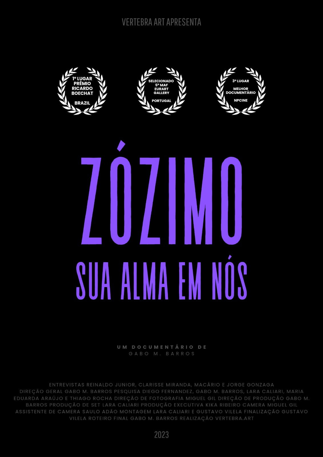 ZÓZIMO – SUA ALMA EM NÓS (2026) poster
