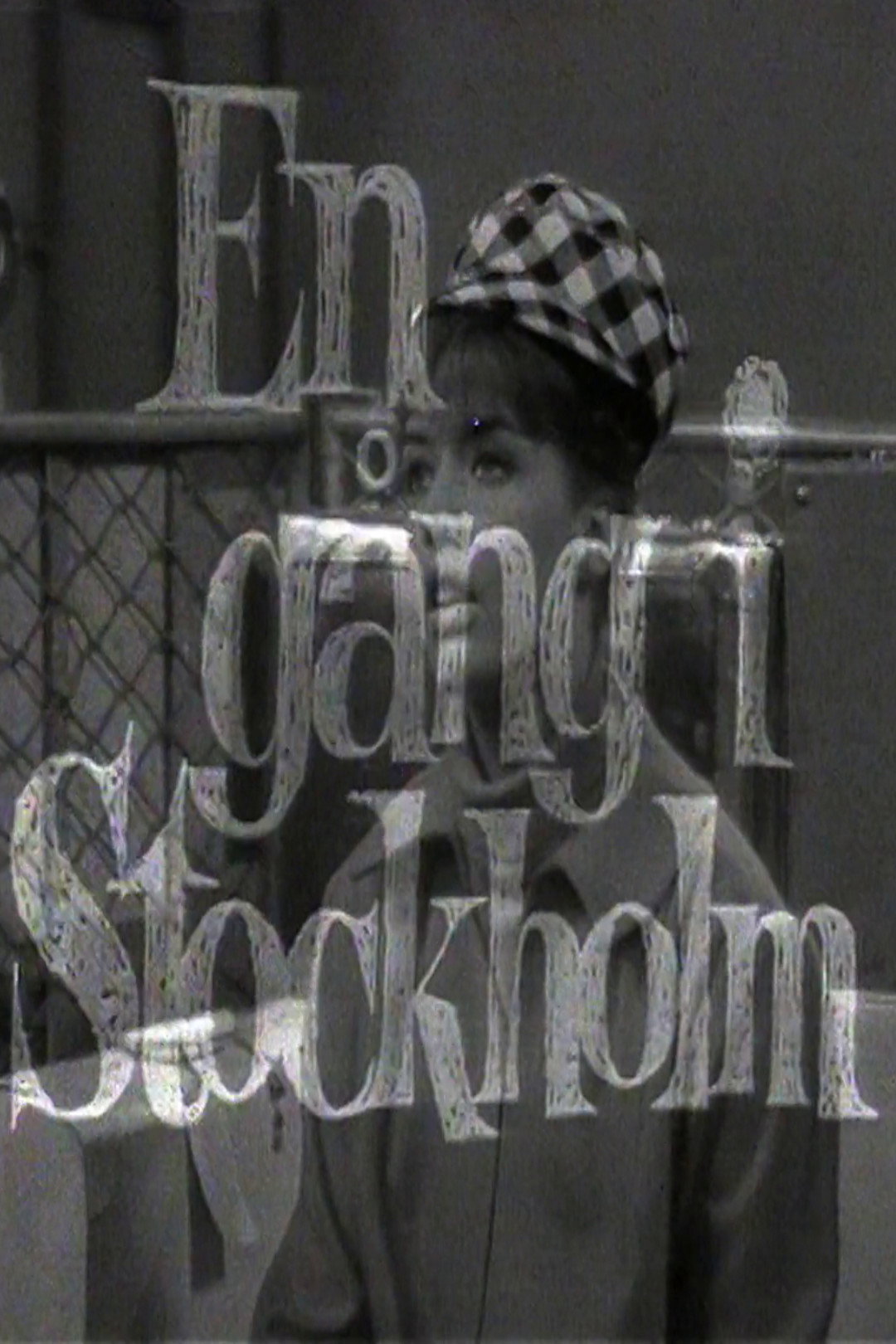 En gång i Stockholm (1963) poster