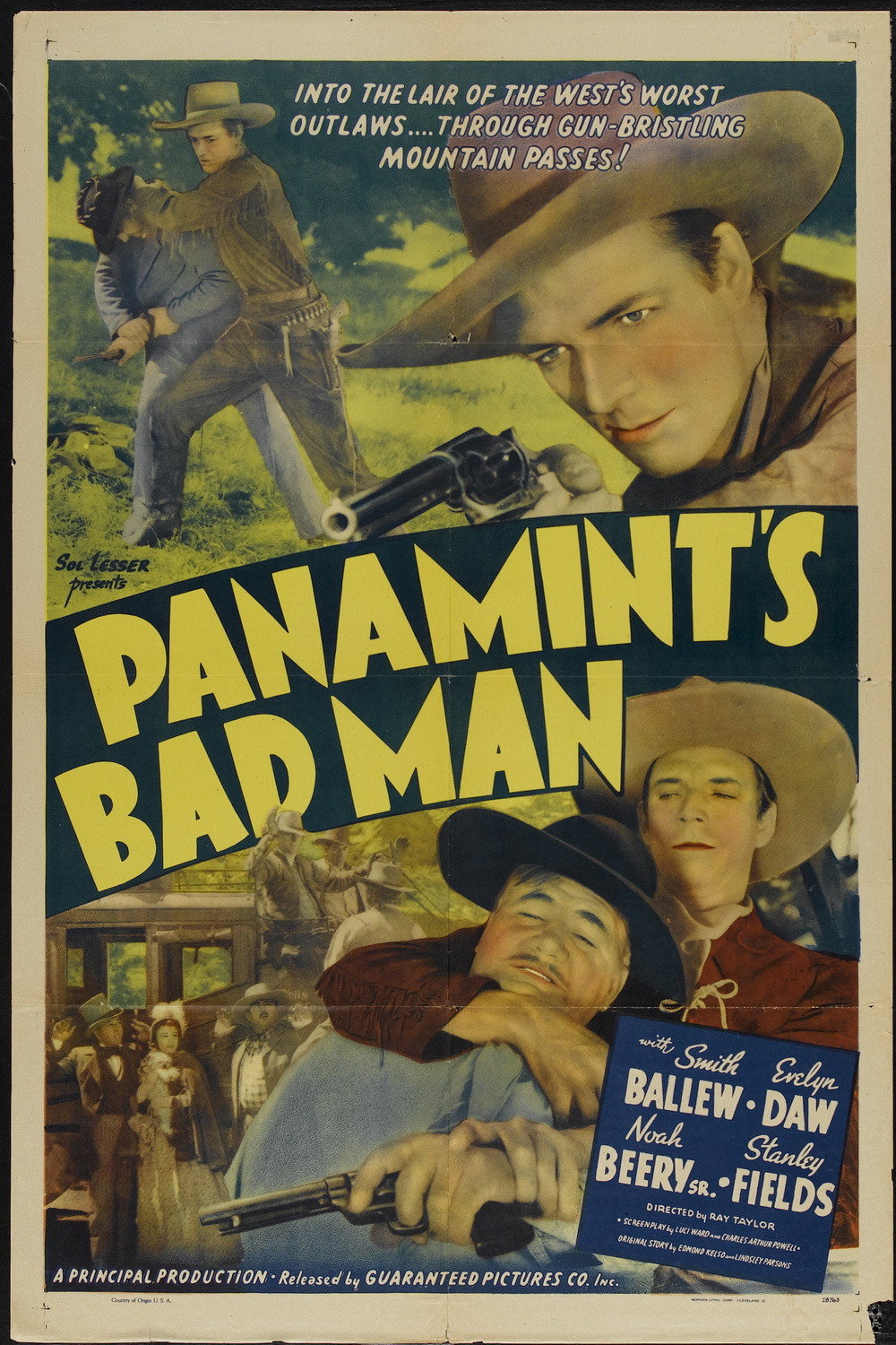 Panamint's Bad Man (1938) poster