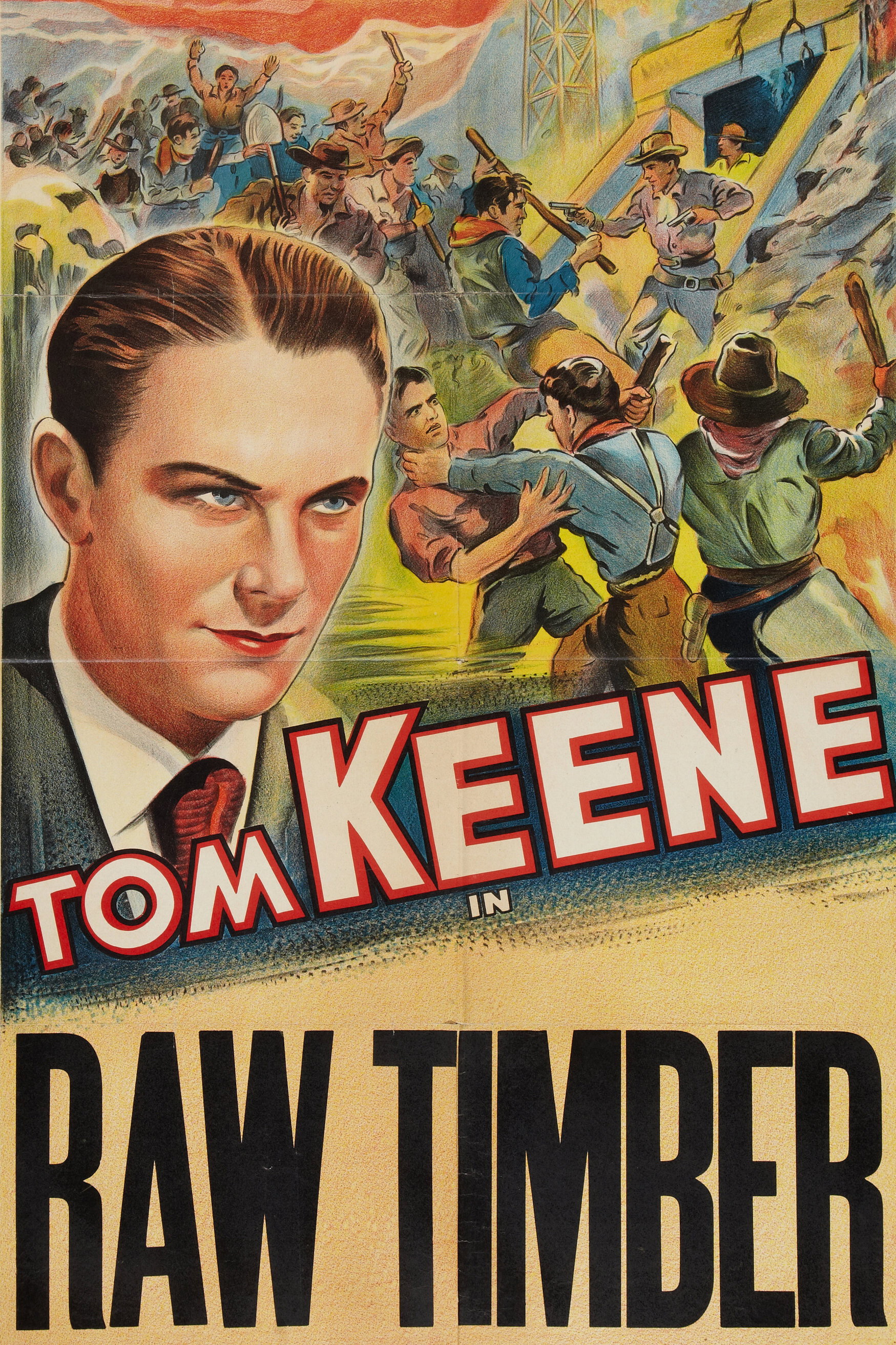Raw Timber (1937) poster