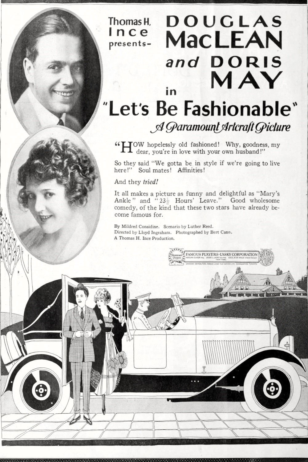 Let's Be Fashionable (1920) poster