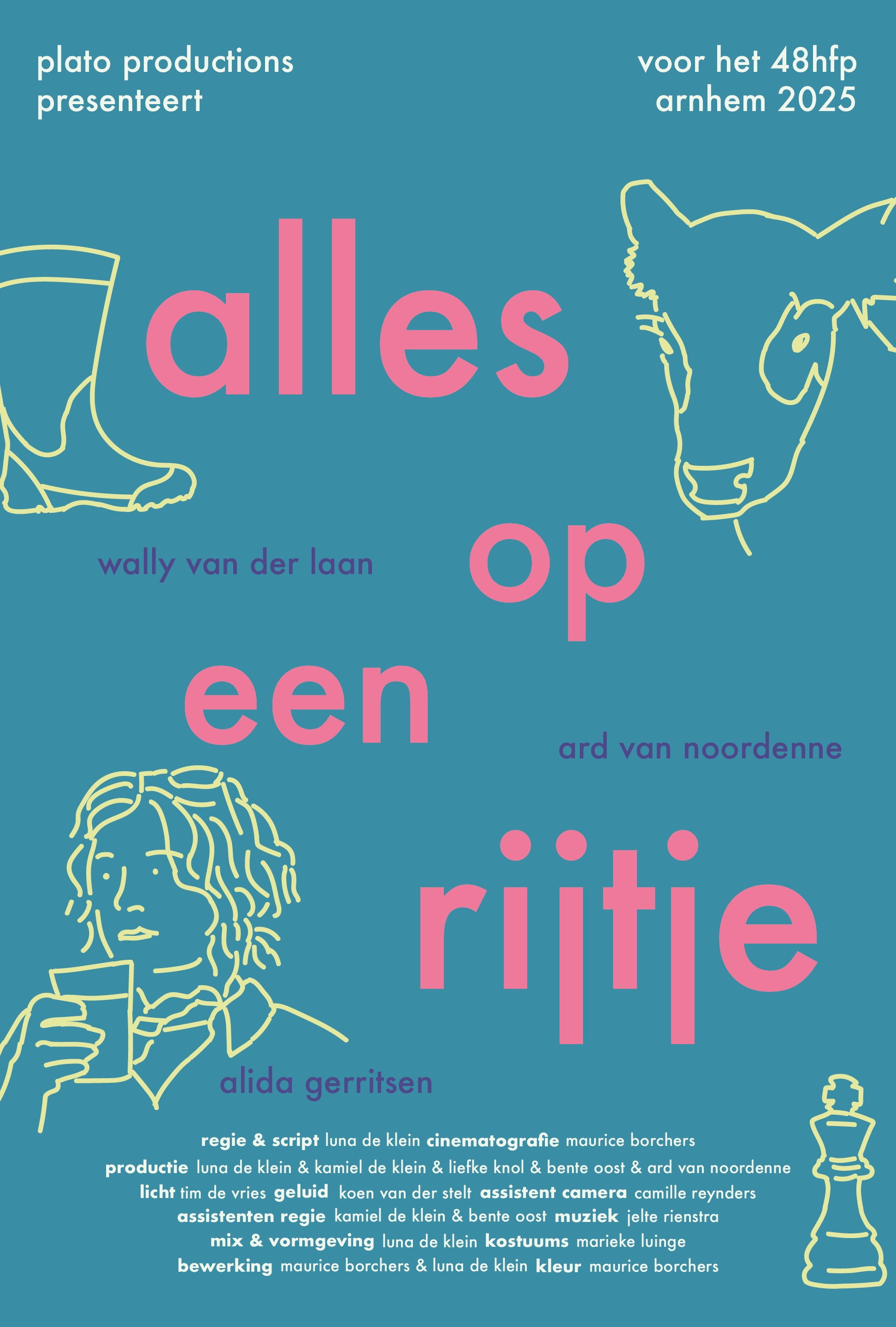 Alles op een rijtje (2025) poster