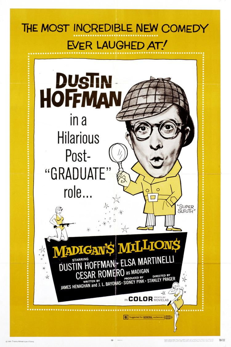 Madigan's Millions (1968) poster