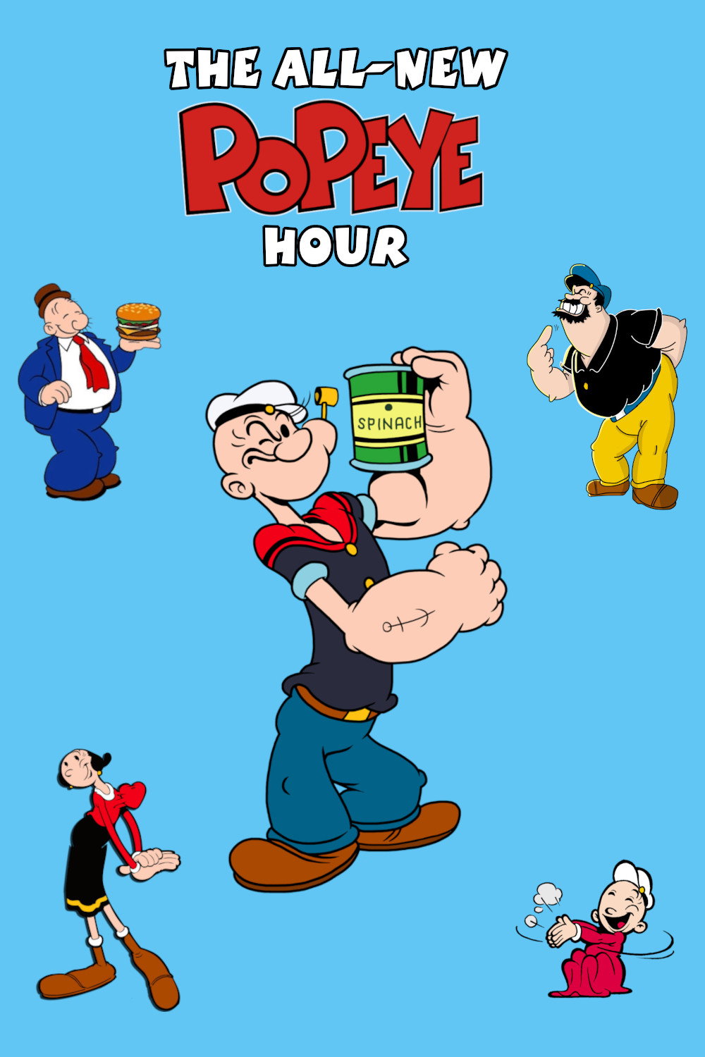 The All-New Popeye Hour (1978) poster