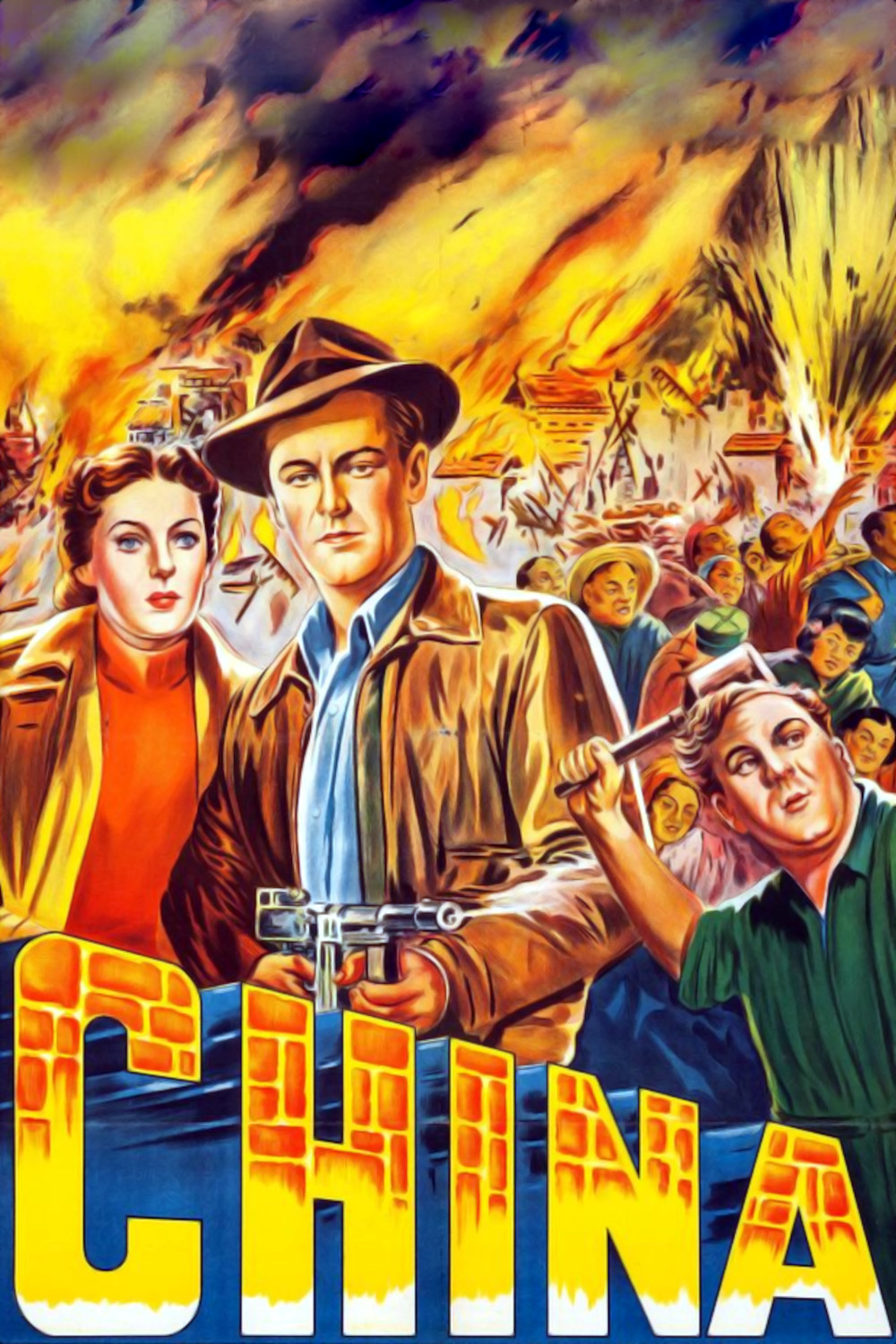 China (1943) poster