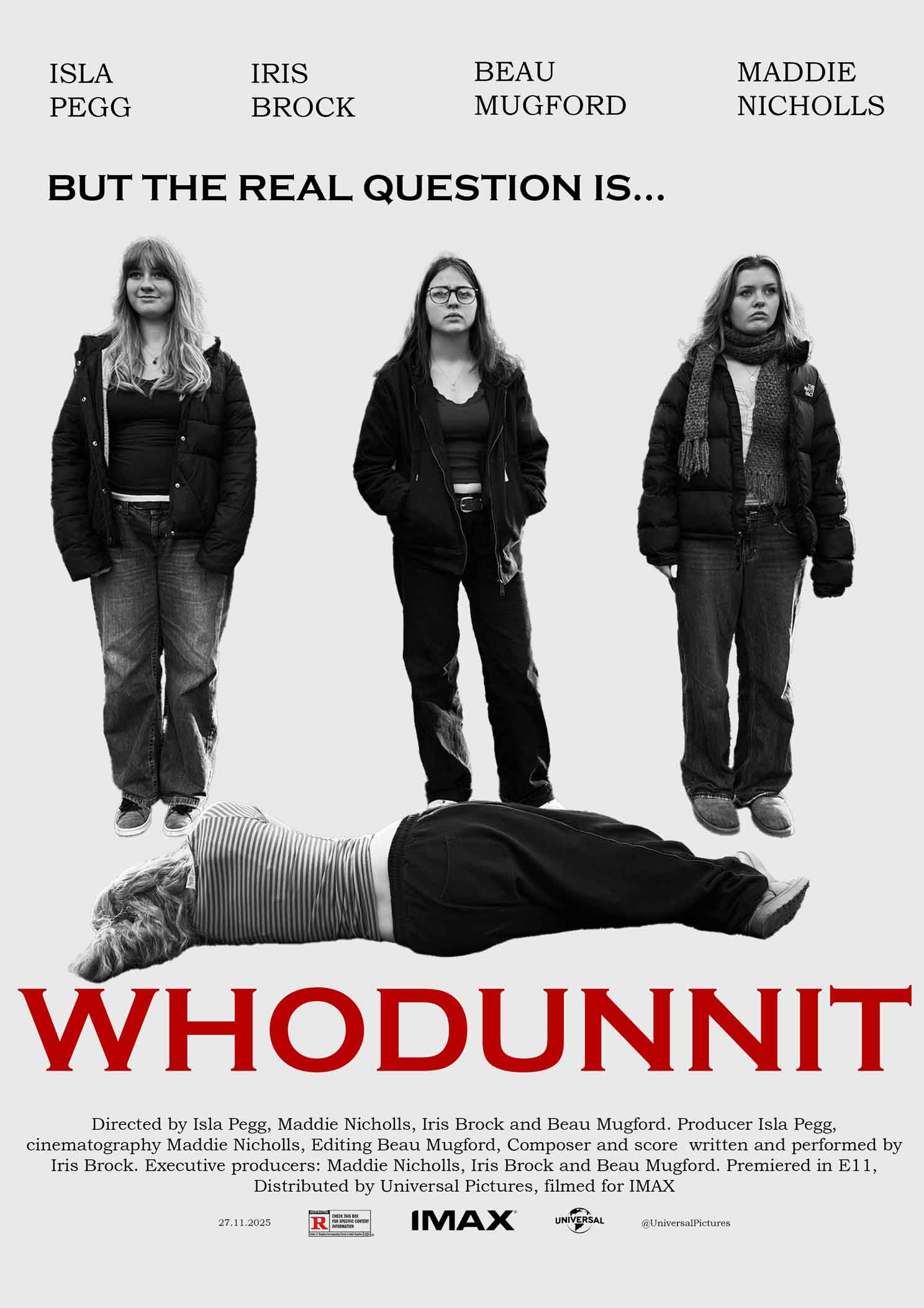 WHODUNNIT (2025) poster