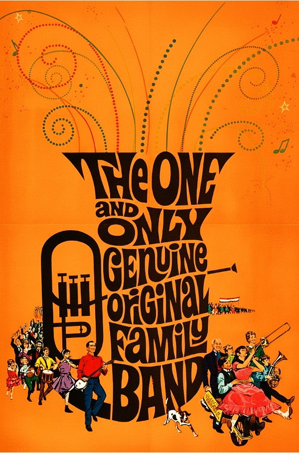 The One and Only, Genuine, Original Family Band (1968) poster