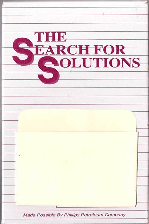 The Search for Solutions (1980) poster