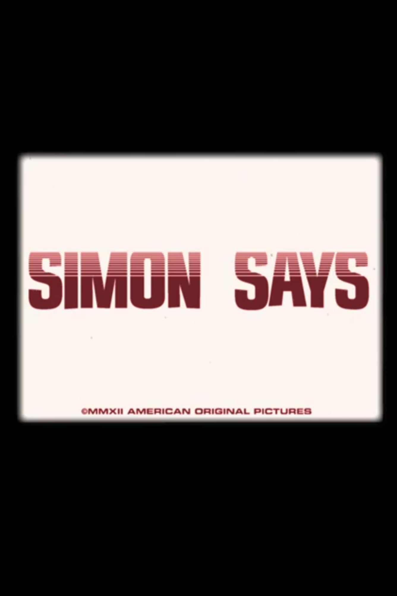 Simon Says (2012) poster